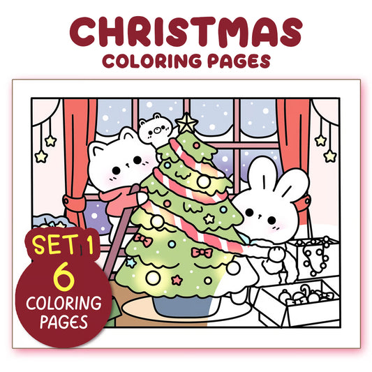 Christmas Coloring Pages #1